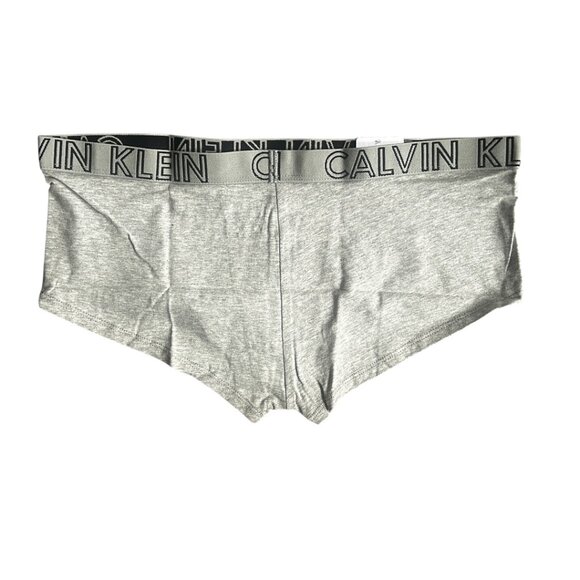Women's Calvin Klein Boyshort Underwear Grey Large - Picture 2 of 5